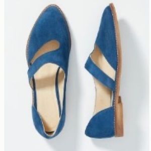 Anthropologie Sasha Cut-Out Flats